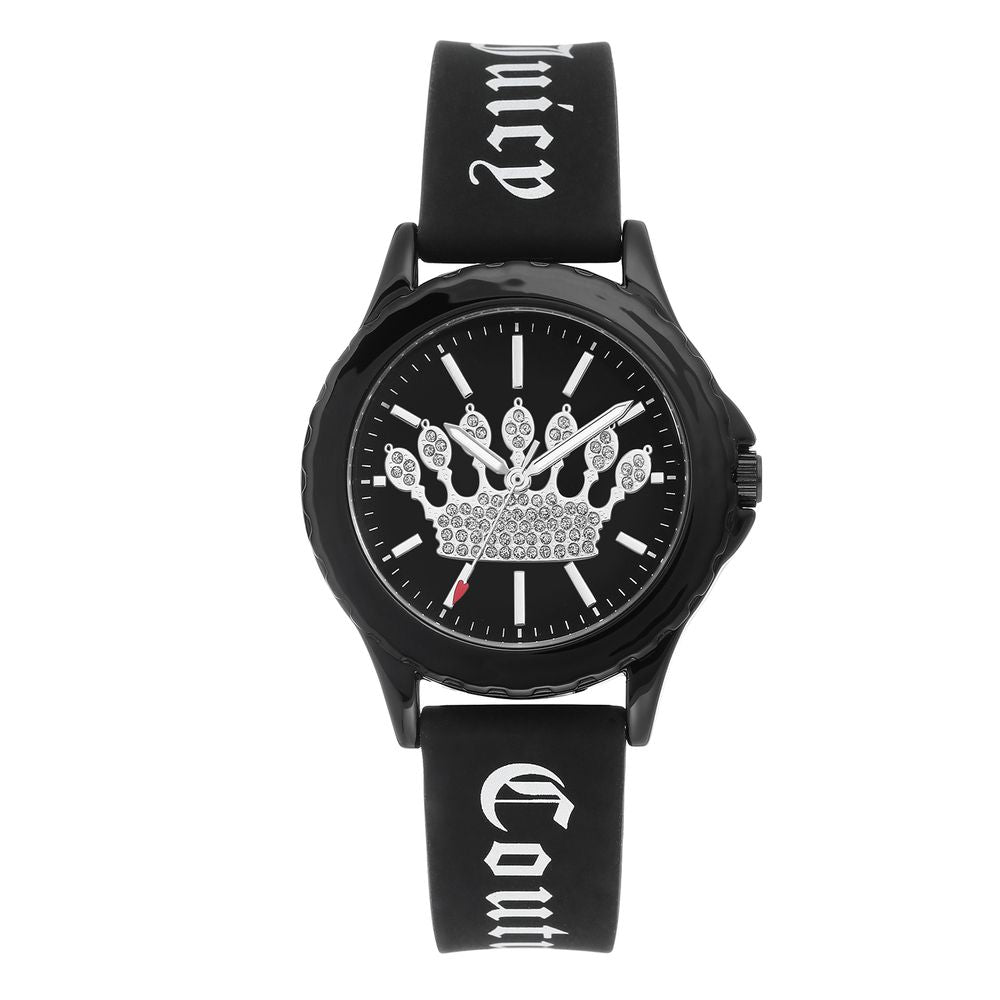 Juicy Couture Schwarze Synthetikuhr