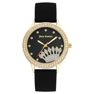 Juicy Couture Schwarze Synthetikuhr