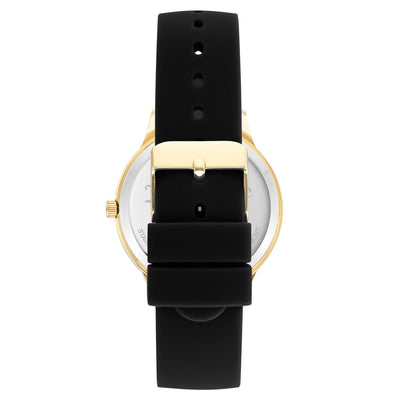 Juicy Couture Schwarze Synthetikuhr
