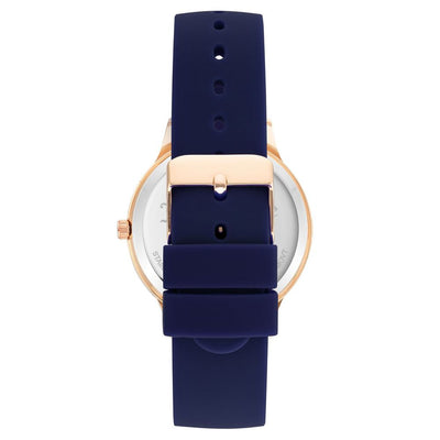 Juicy Couture Blaue Synthetikuhr
