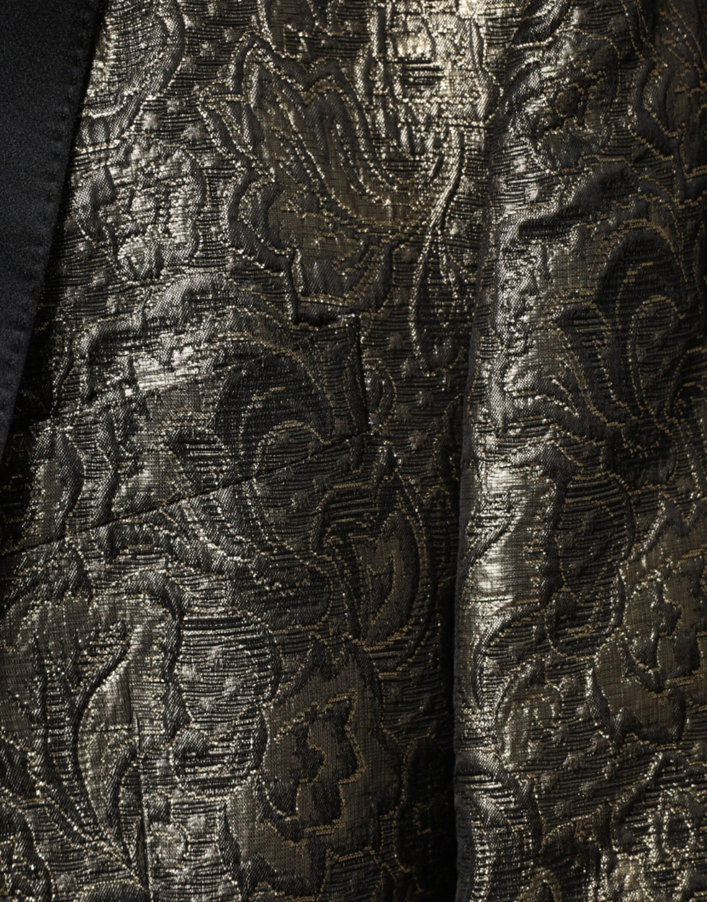 Dolce & Gabbana Gold SICILIA Jacquard-Mantel einreihig Blazer
