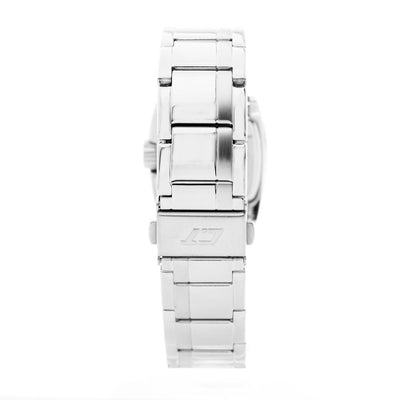 Chronotech Silberne Uhr aus Edelstahl