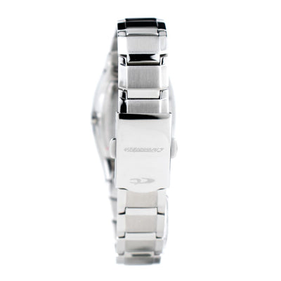 Chronotech Silberne Uhr aus Edelstahl