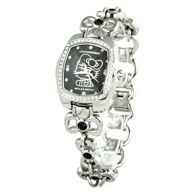 Chronotech Silberne Uhr aus Edelstahl