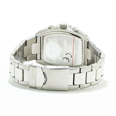 Chronotech Silberne Uhr aus Edelstahl