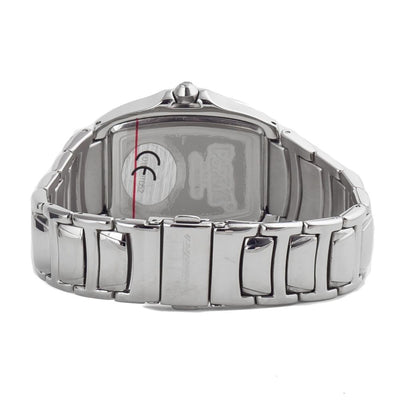 Chronotech Silberne Uhr aus Edelstahl