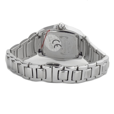 Chronotech Silberne Uhr aus Edelstahl