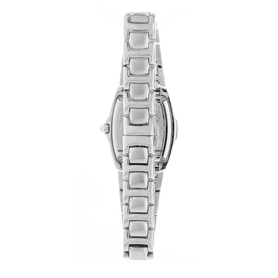 Chronotech Silberne Uhr aus Edelstahl