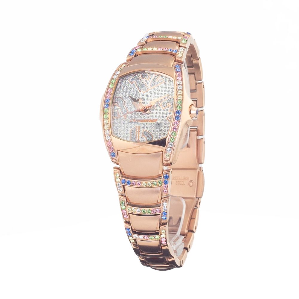 Chronotech Multicolor-Edelstahluhr