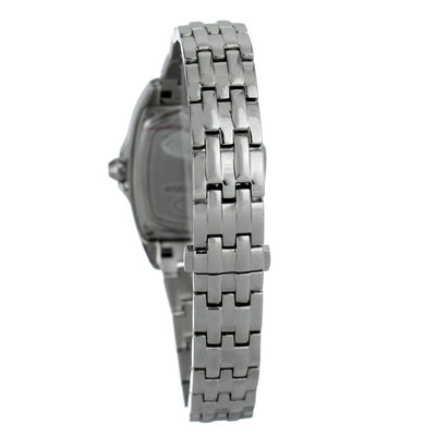Chronotech Silberne Uhr aus Edelstahl