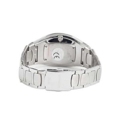 Chronotech Silberne Uhr aus Edelstahl