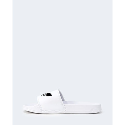 Adidas Weißer Polyester-Pantoffel