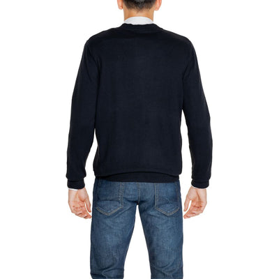 Jack Jones Schwarzer Baumwoll-Cardigan