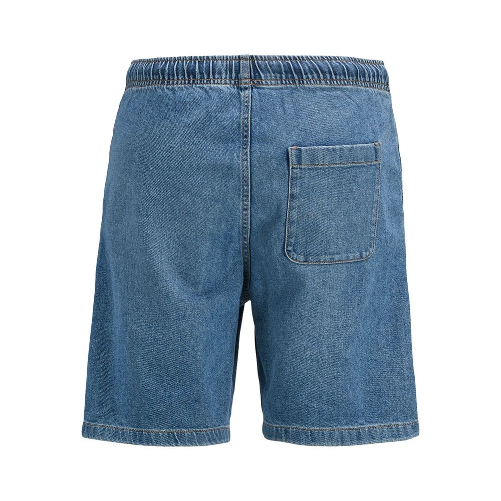 Jack Jones Hellblaue Baumwoll-Bermudas