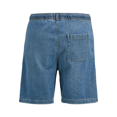 Jack Jones Hellblaue Baumwoll-Bermudas