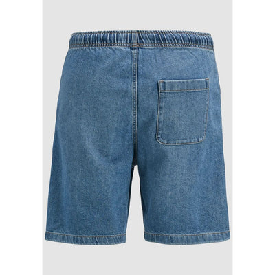 Jack Jones Hellblaue Baumwoll-Bermudas