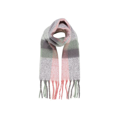 Only Grauer Schal aus recyceltem Polyester