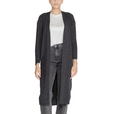Only Graue Marabu-Strickjacke