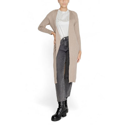 Only Beige Marabu-Strickjacke