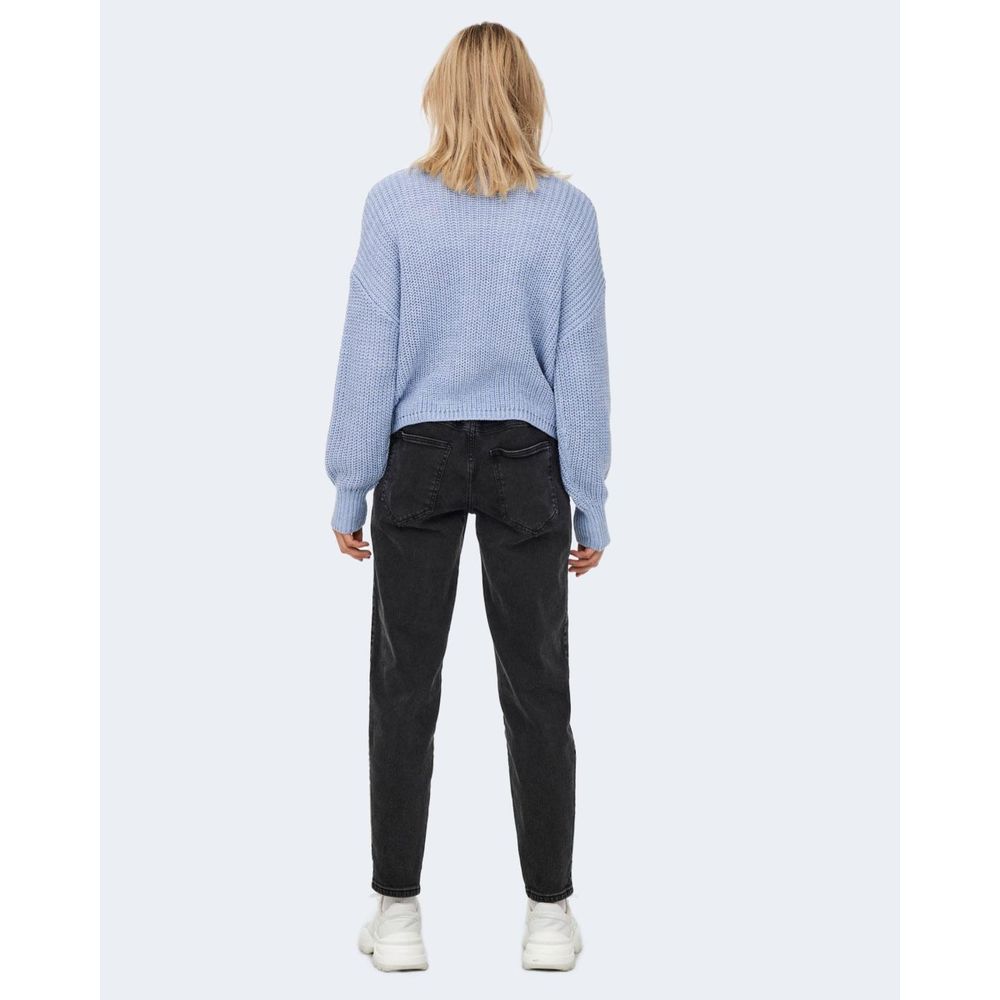 Only Blaue Marabu-Strickjacke