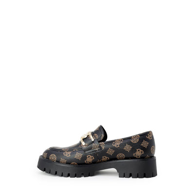 Guess Plattform aus braunem Polyethylen