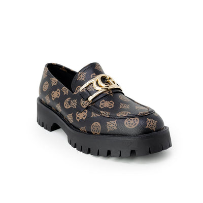 Guess Plattform aus braunem Polyethylen