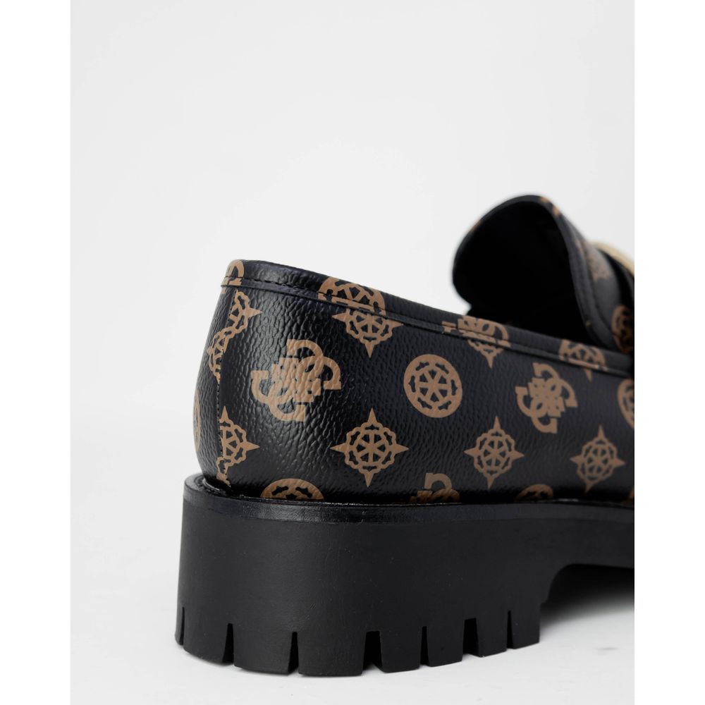Guess Plattform aus braunem Polyethylen