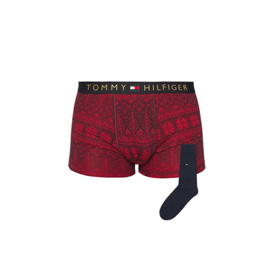 Tommy Hilfiger Bordeaux Baumwolle Boxer