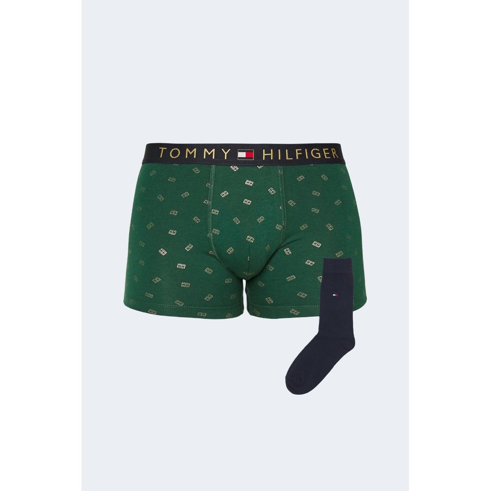 Tommy Hilfiger Boxer aus grüner Baumwolle