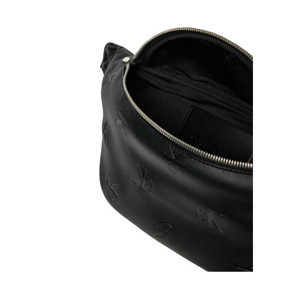 Calvin Klein Jeans Schwarze Gürteltasche aus Polyethylen
