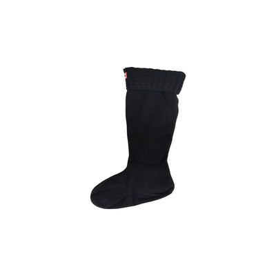 Hunter Schwarze Socke aus recyceltem Polyester