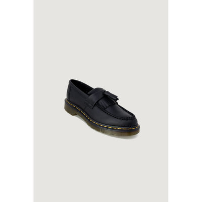 Dr. Martens Schwarze Lederplattform