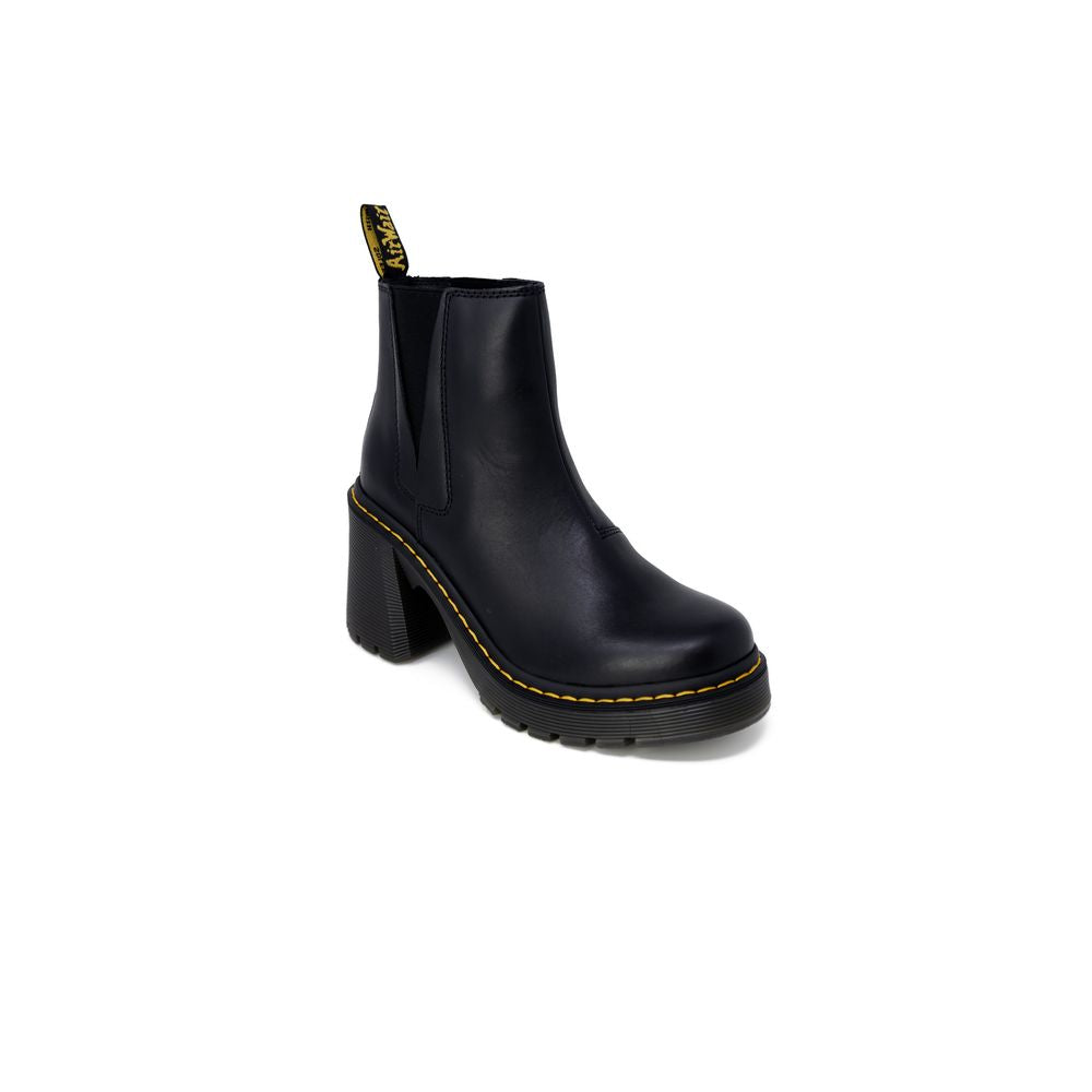 Dr. Martens Schwarzer Leder High Heel