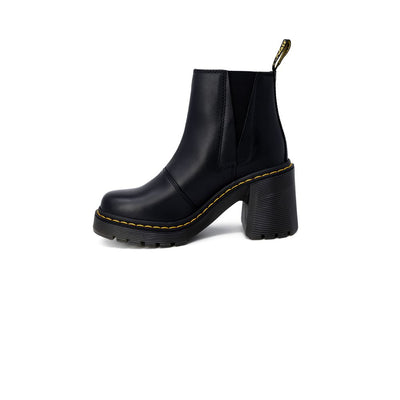 Dr. Martens Schwarzer Leder High Heel