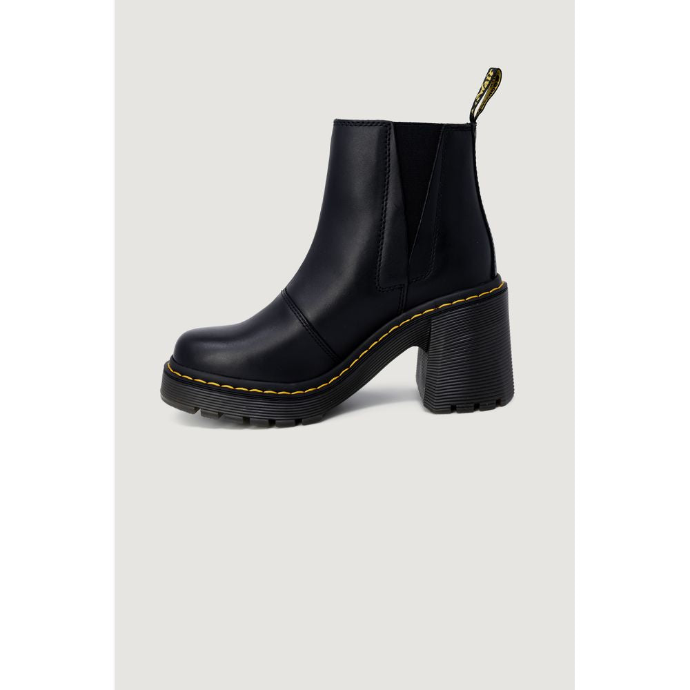 Dr. Martens Schwarzer Leder High Heel