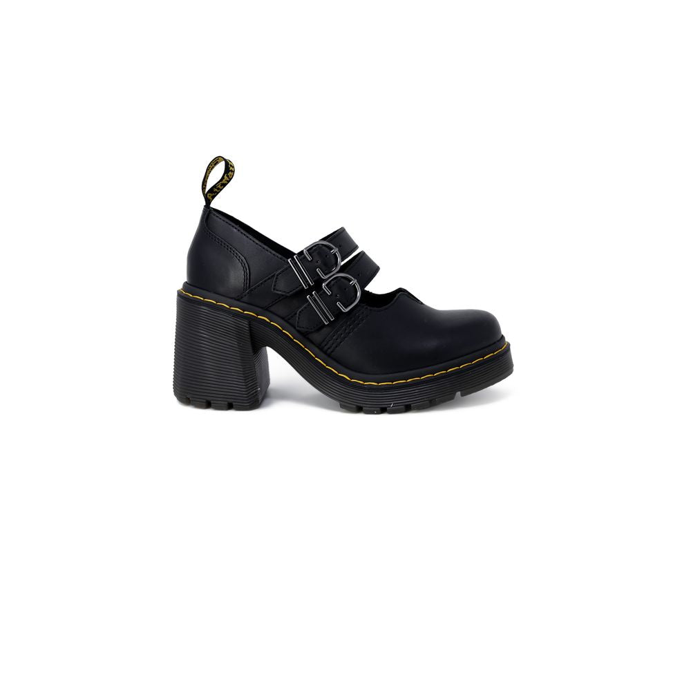 Dr. Martens Schwarzer Leder High Heel