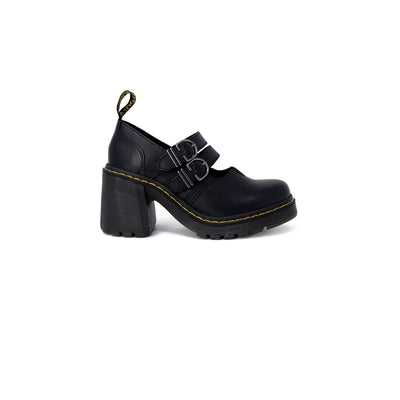 Dr. Martens Schwarzer Leder High Heel