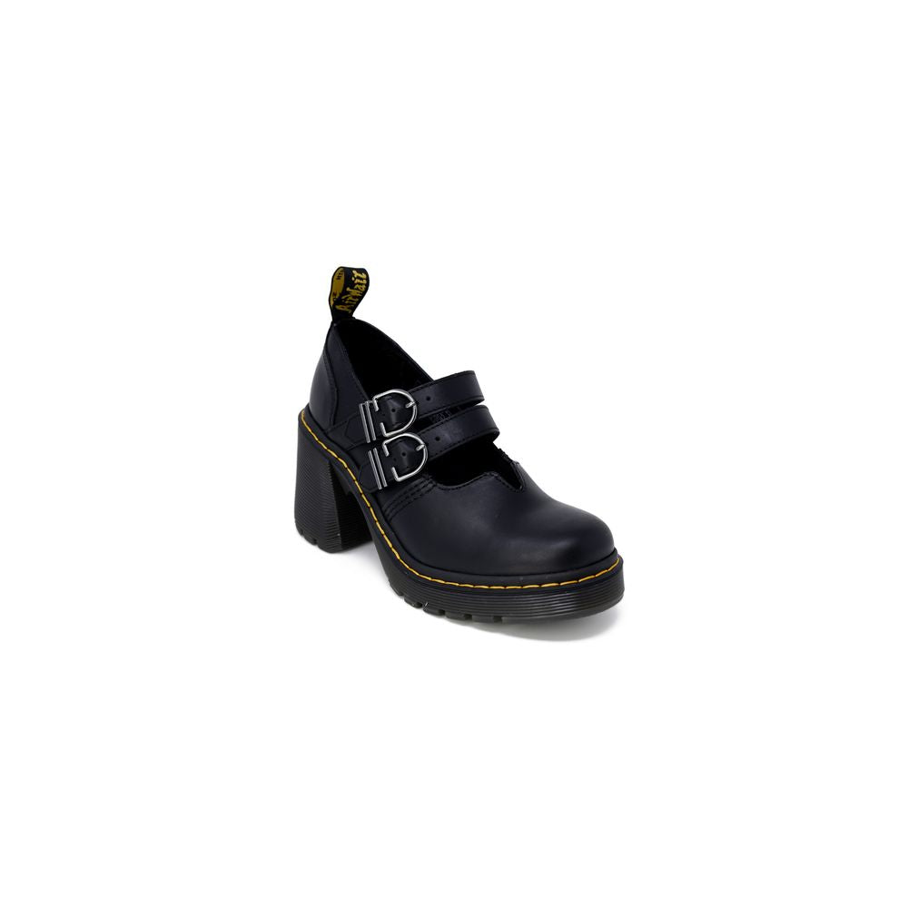 Dr. Martens Schwarzer Leder High Heel