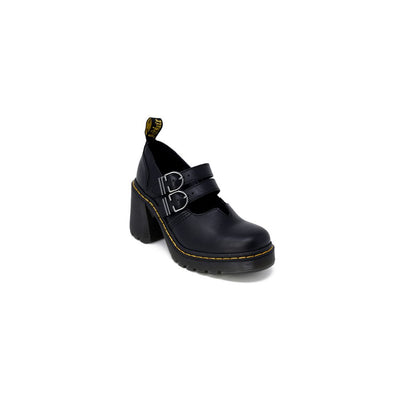 Dr. Martens Schwarzer Leder High Heel