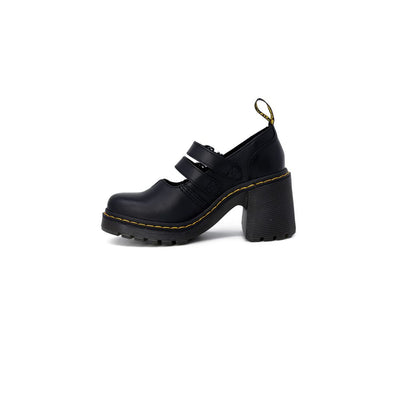 Dr. Martens Schwarzer Leder High Heel