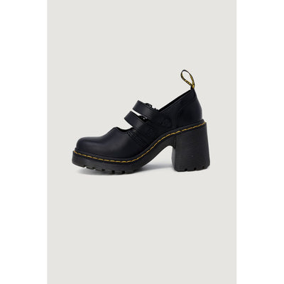 Dr. Martens Schwarzer Leder High Heel
