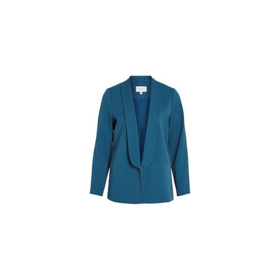 Vila Clothes Blauer Polyester-Blazer