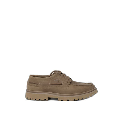 Calvin Klein Jeans Oxfords und Derby aus braunem Leder