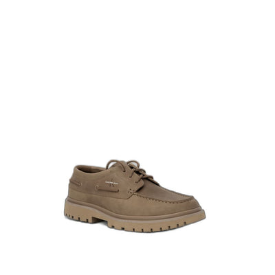 Calvin Klein Jeans Oxfords und Derby aus braunem Leder