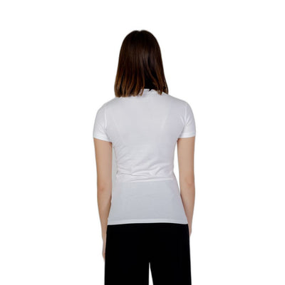 Guess T-Shirt aus weißer Baumwolle