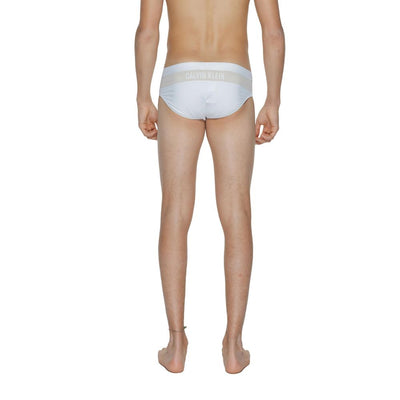 Calvin Klein Weißer Polyamid Badeslip