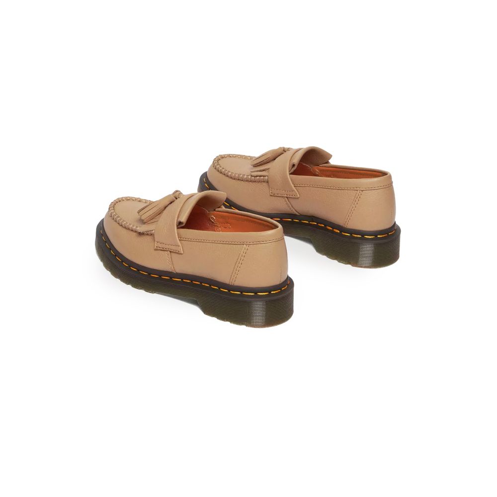 Dr. Martens Beige Leder Plattform