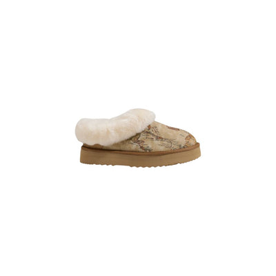 Alviero Martini Prima Classe Beige Stoff Knöchel