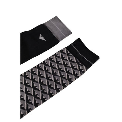 Emporio Armani Underwear Graue Baumwollsocke