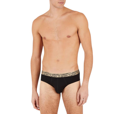 Emporio Armani Underwear Bicolor-Baumwollunterwäsche